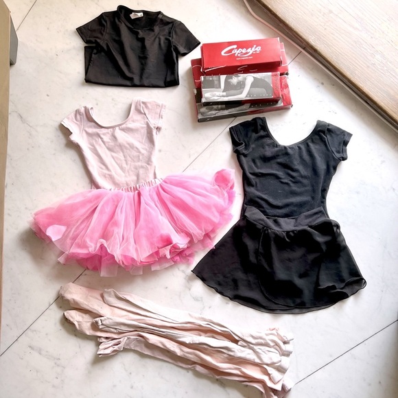 Bundle of Capezio/Popatu Ballet Leotards and Shoes - Picture 1 of 16
